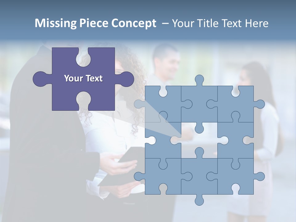 Job Smiling Women PowerPoint Template