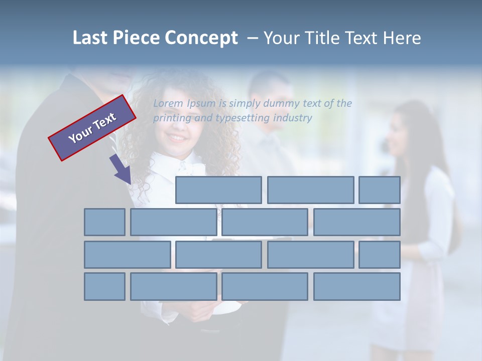 Job Smiling Women PowerPoint Template