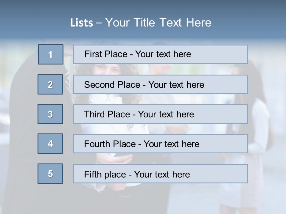 Job Smiling Women PowerPoint Template