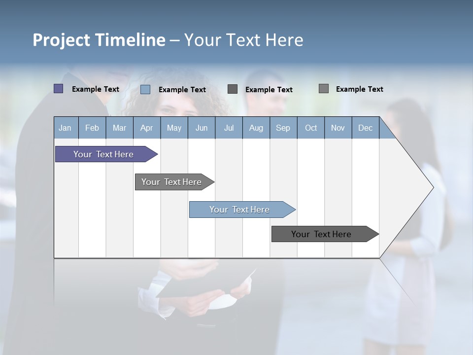 Job Smiling Women PowerPoint Template