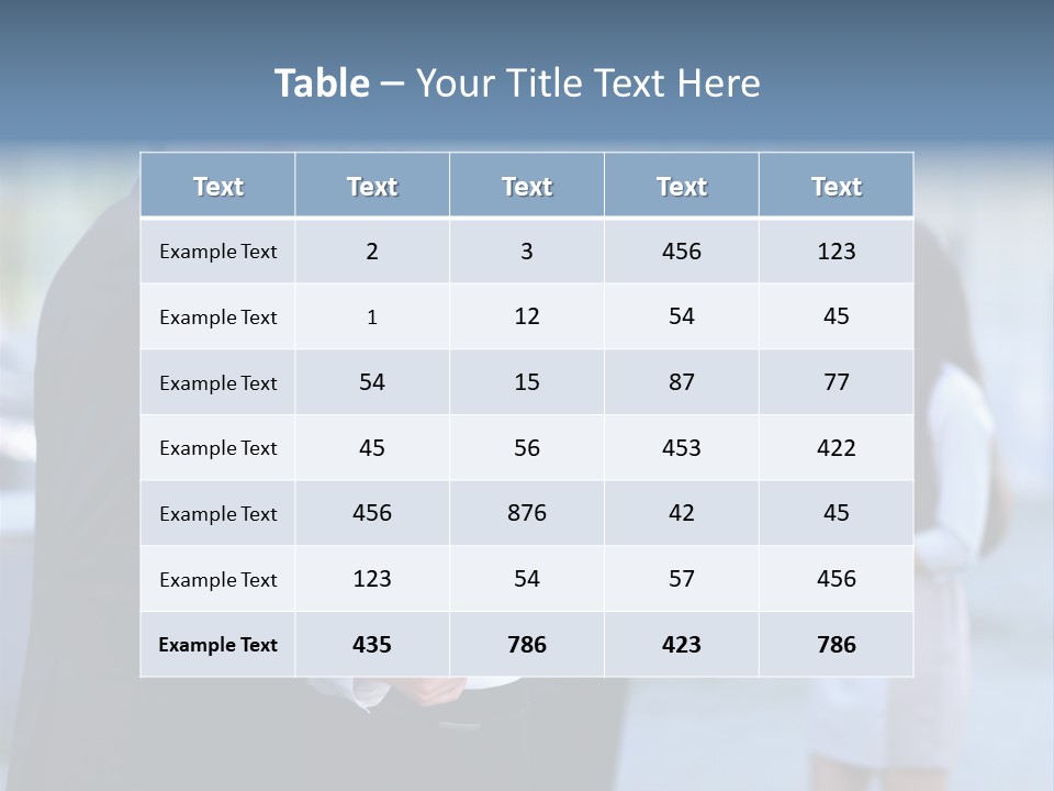 Job Smiling Women PowerPoint Template