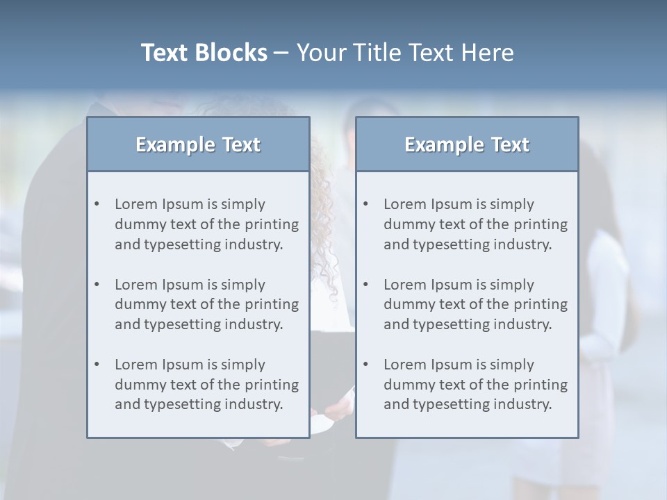 Job Smiling Women PowerPoint Template