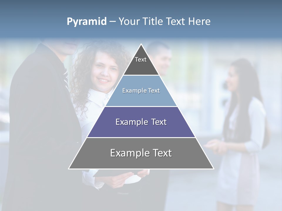 Job Smiling Women PowerPoint Template