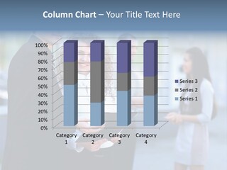 Job Smiling Women PowerPoint Template