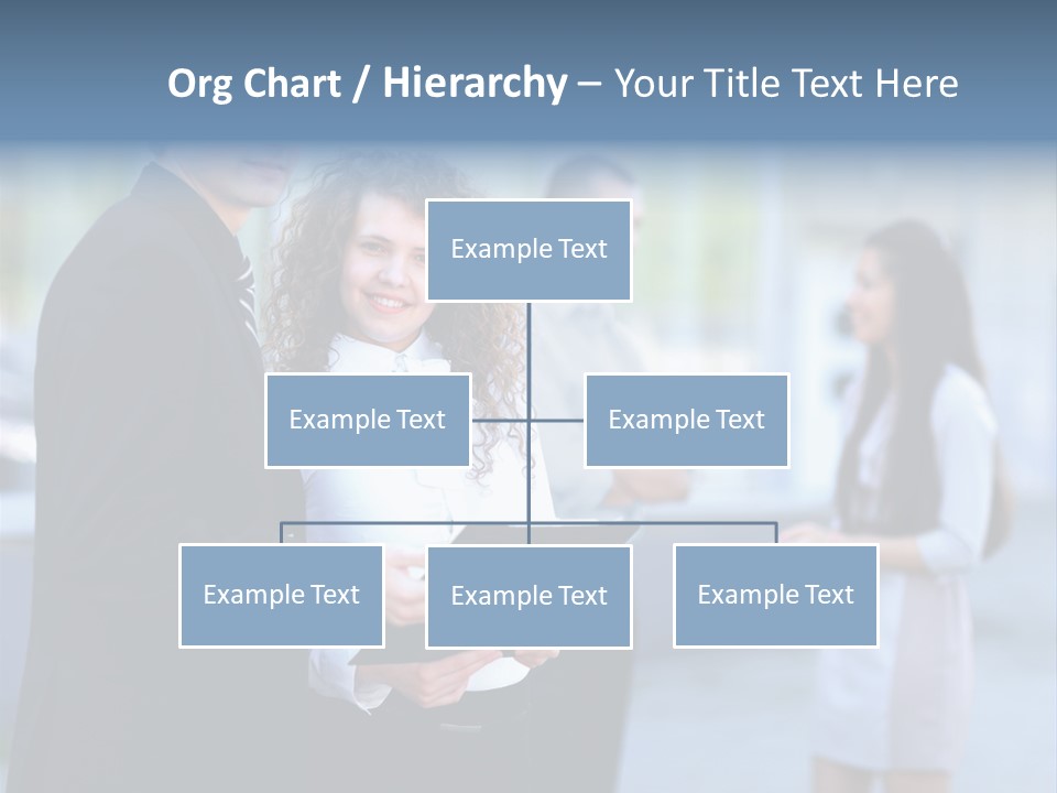 Job Smiling Women PowerPoint Template