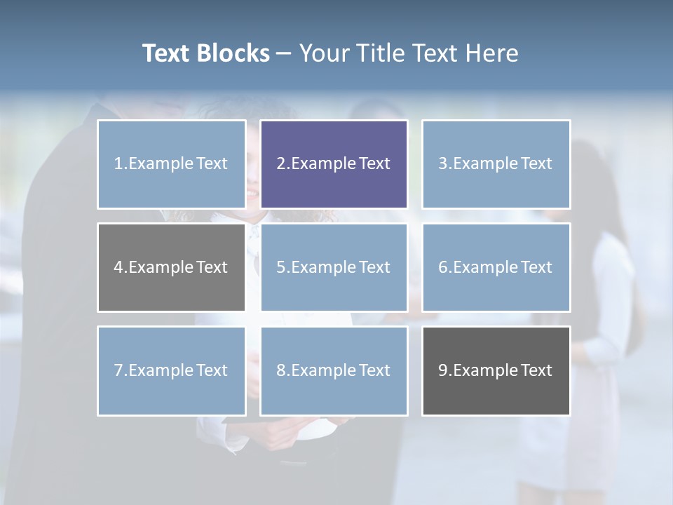 Job Smiling Women PowerPoint Template