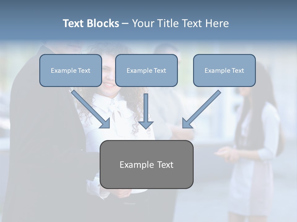 Job Smiling Women PowerPoint Template