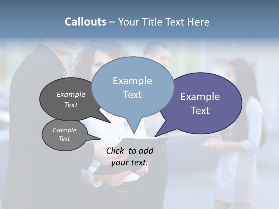 Job Smiling Women PowerPoint Template