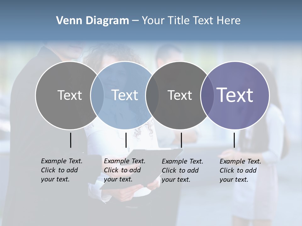 Job Smiling Women PowerPoint Template