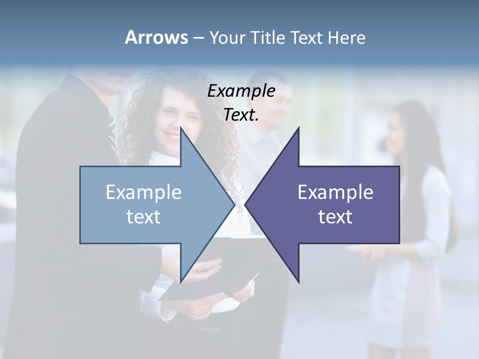 Job Smiling Women PowerPoint Template