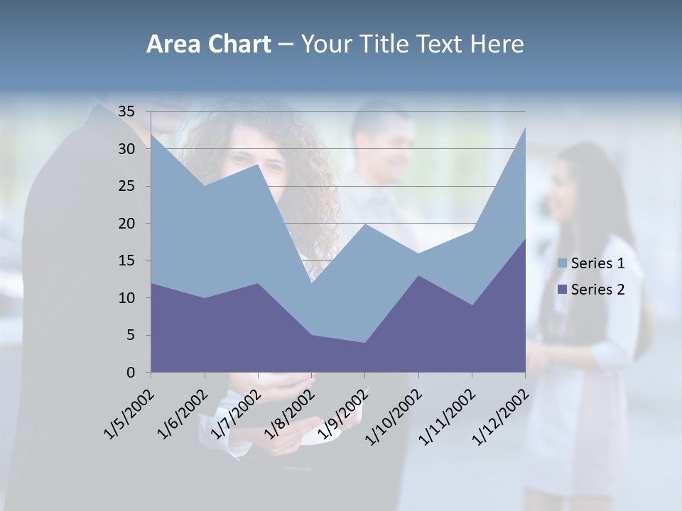 Job Smiling Women PowerPoint Template