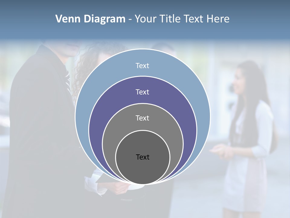 Job Smiling Women PowerPoint Template