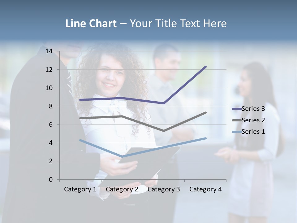 Job Smiling Women PowerPoint Template