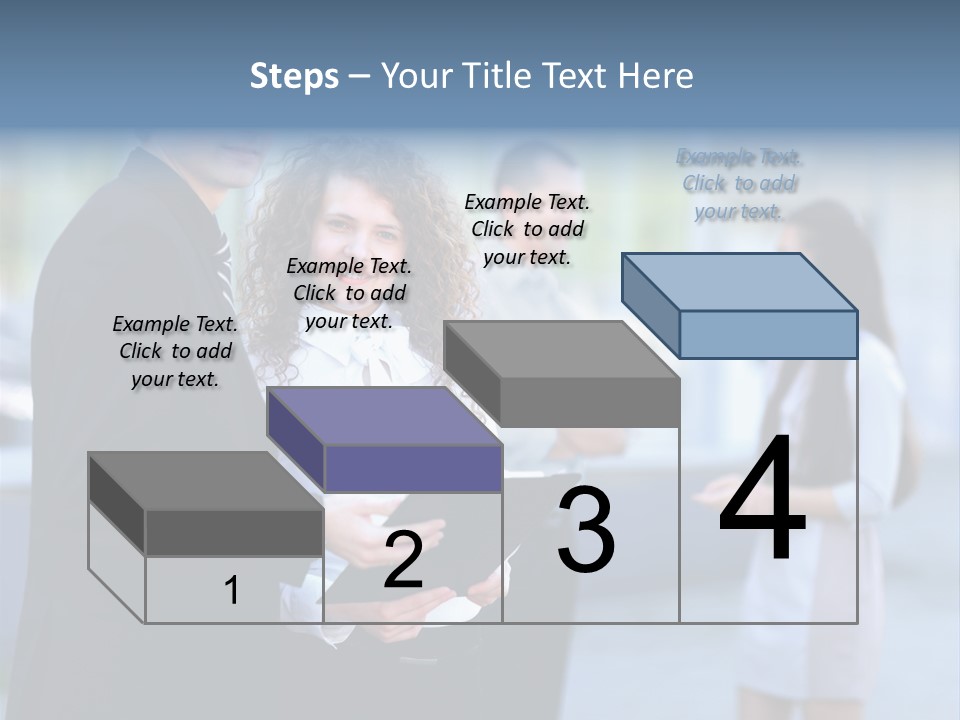 Job Smiling Women PowerPoint Template
