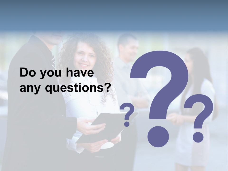 Job Smiling Women PowerPoint Template