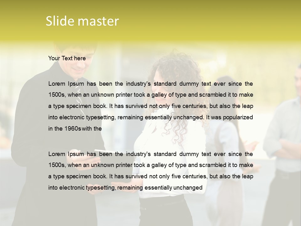 Professional Negotiation Business PowerPoint Template