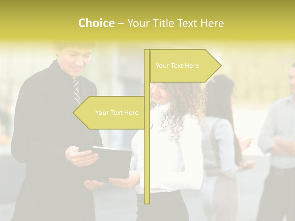 Professional Negotiation Business PowerPoint Template