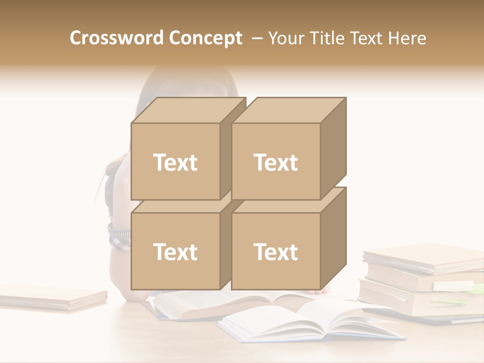 Girl Pretty Alone PowerPoint Template