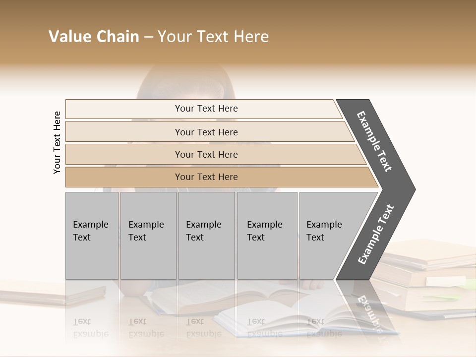 Girl Pretty Alone PowerPoint Template