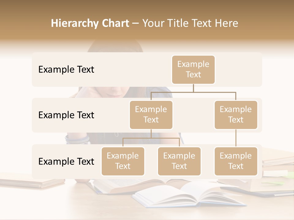 Girl Pretty Alone PowerPoint Template