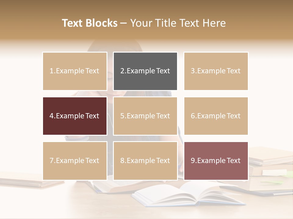 Girl Pretty Alone PowerPoint Template