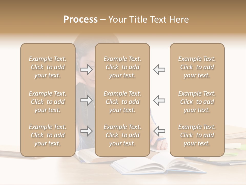 Girl Pretty Alone PowerPoint Template