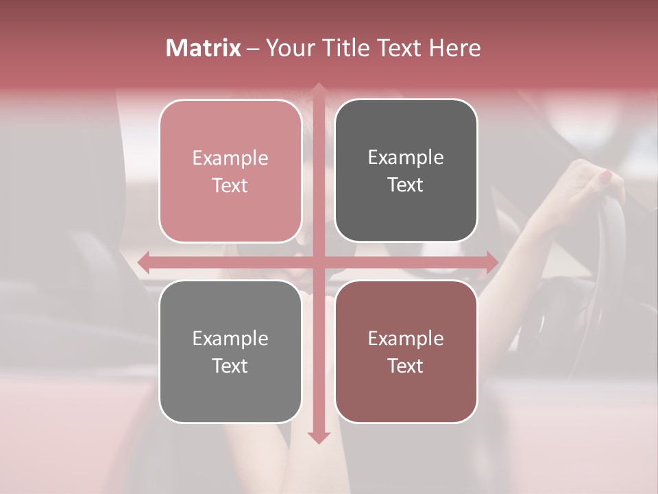 Red Young People PowerPoint Template