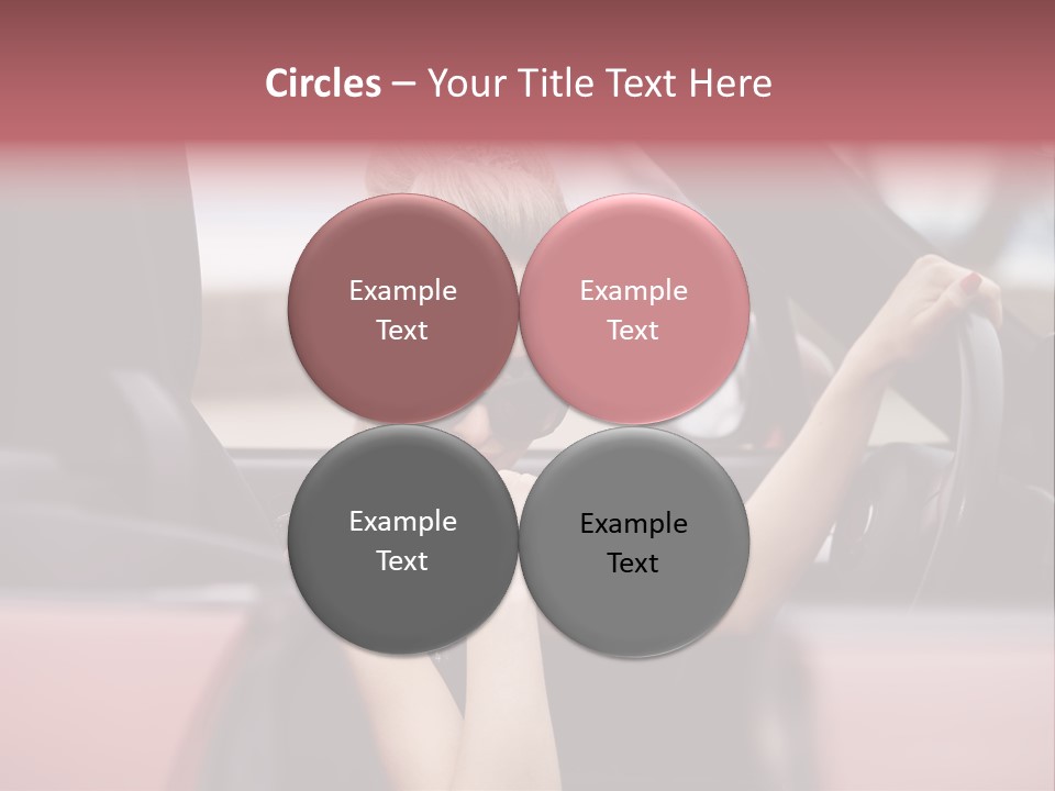 Red Young People PowerPoint Template