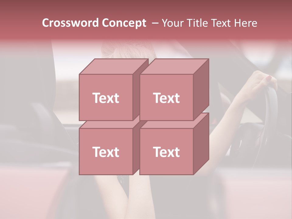 Red Young People PowerPoint Template