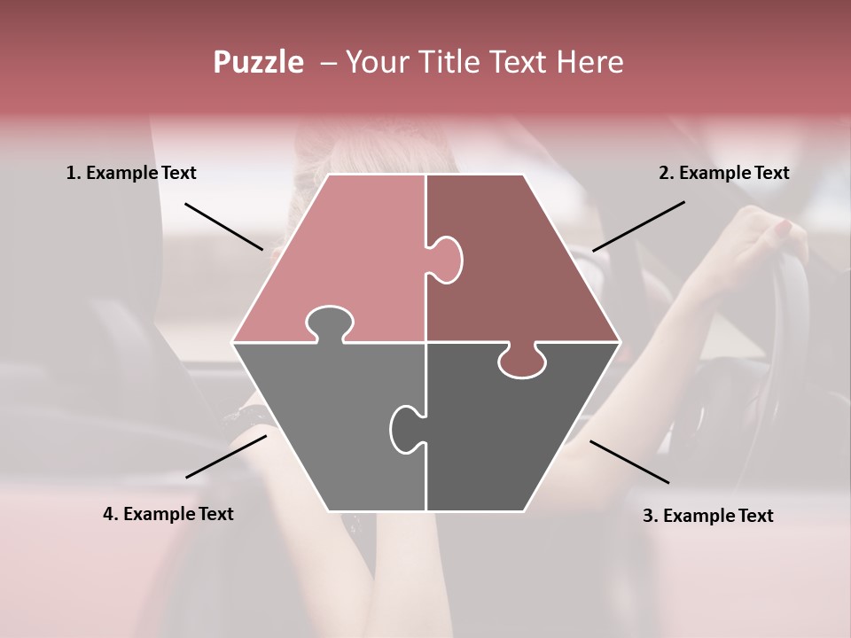 Red Young People PowerPoint Template