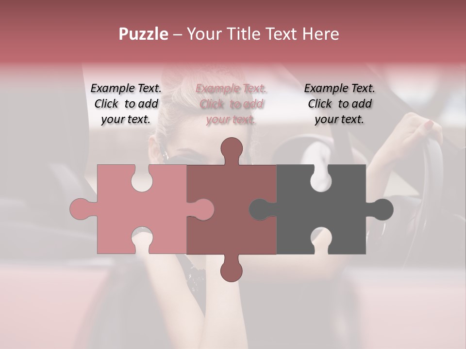 Red Young People PowerPoint Template
