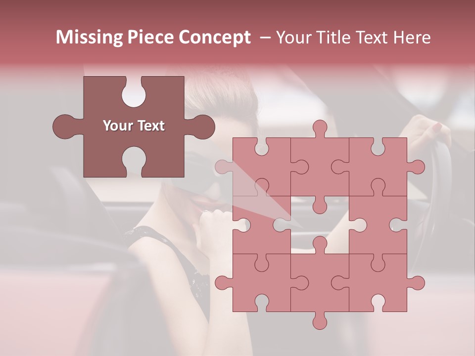 Red Young People PowerPoint Template