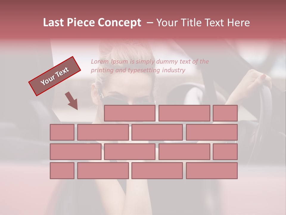 Red Young People PowerPoint Template