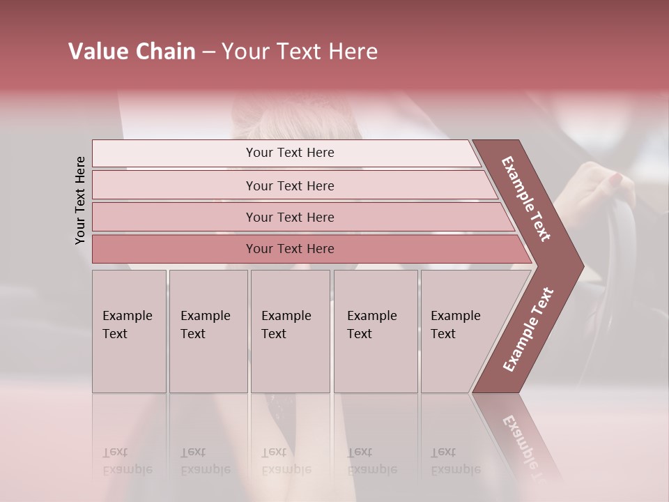 Red Young People PowerPoint Template