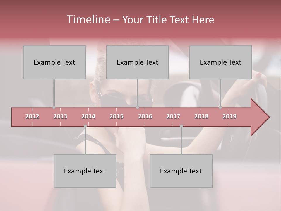 Red Young People PowerPoint Template