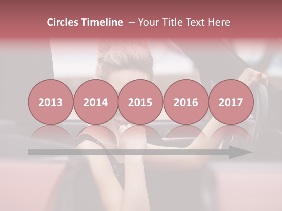 Red Young People PowerPoint Template