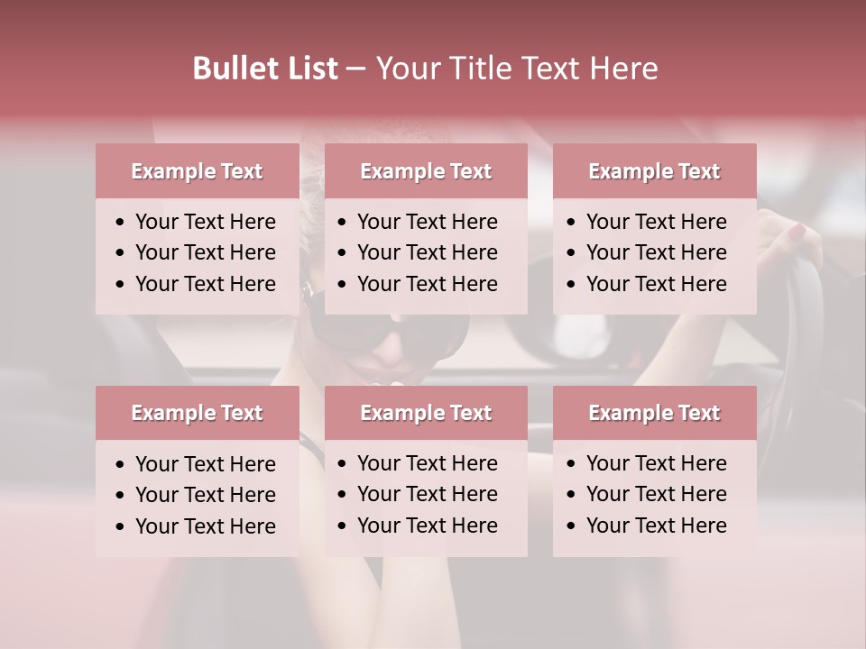 Red Young People PowerPoint Template