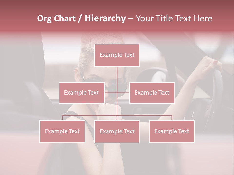 Red Young People PowerPoint Template