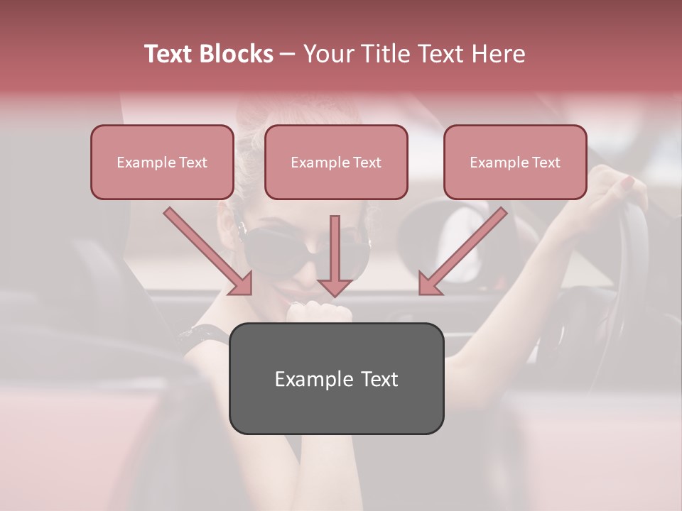 Red Young People PowerPoint Template