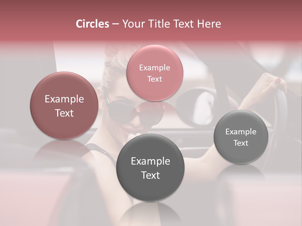 Red Young People PowerPoint Template
