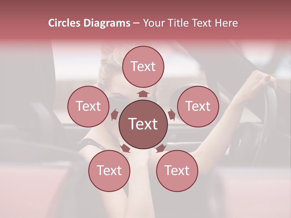 Red Young People PowerPoint Template