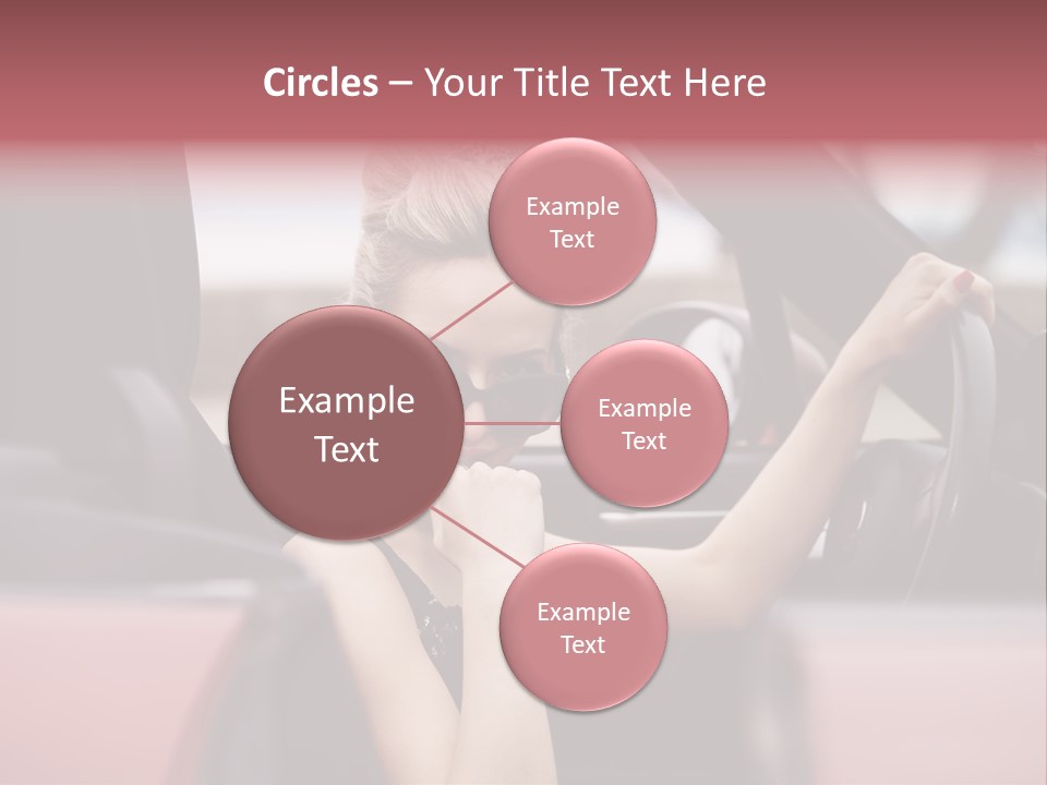 Red Young People PowerPoint Template