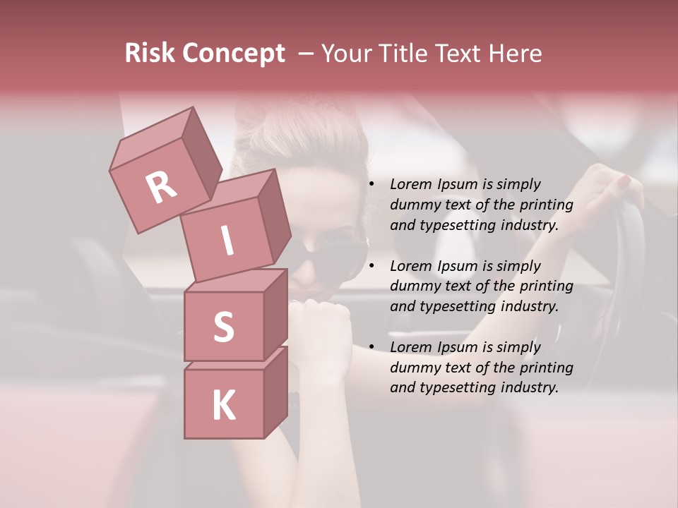 Red Young People PowerPoint Template