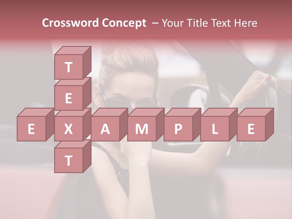 Red Young People PowerPoint Template