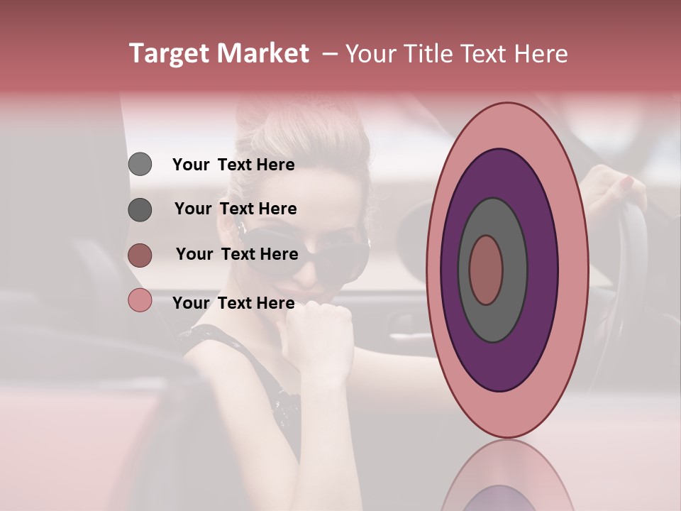 Red Young People PowerPoint Template