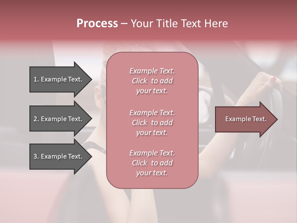 Red Young People PowerPoint Template