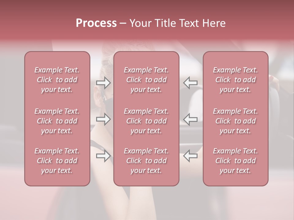 Red Young People PowerPoint Template