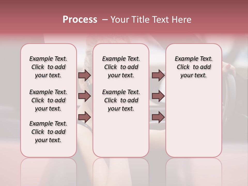Red Young People PowerPoint Template
