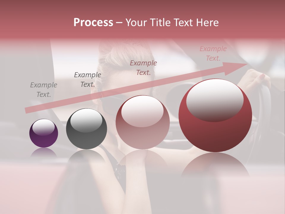 Red Young People PowerPoint Template