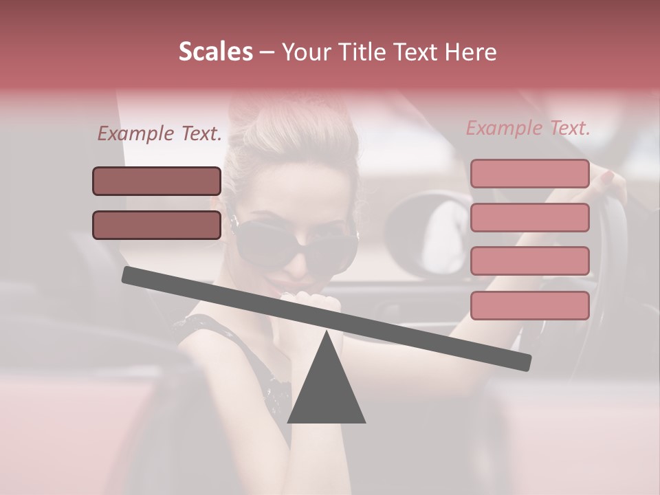 Red Young People PowerPoint Template